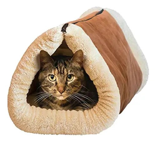 Cama Túnel Para Gatos Mascotas Lavable