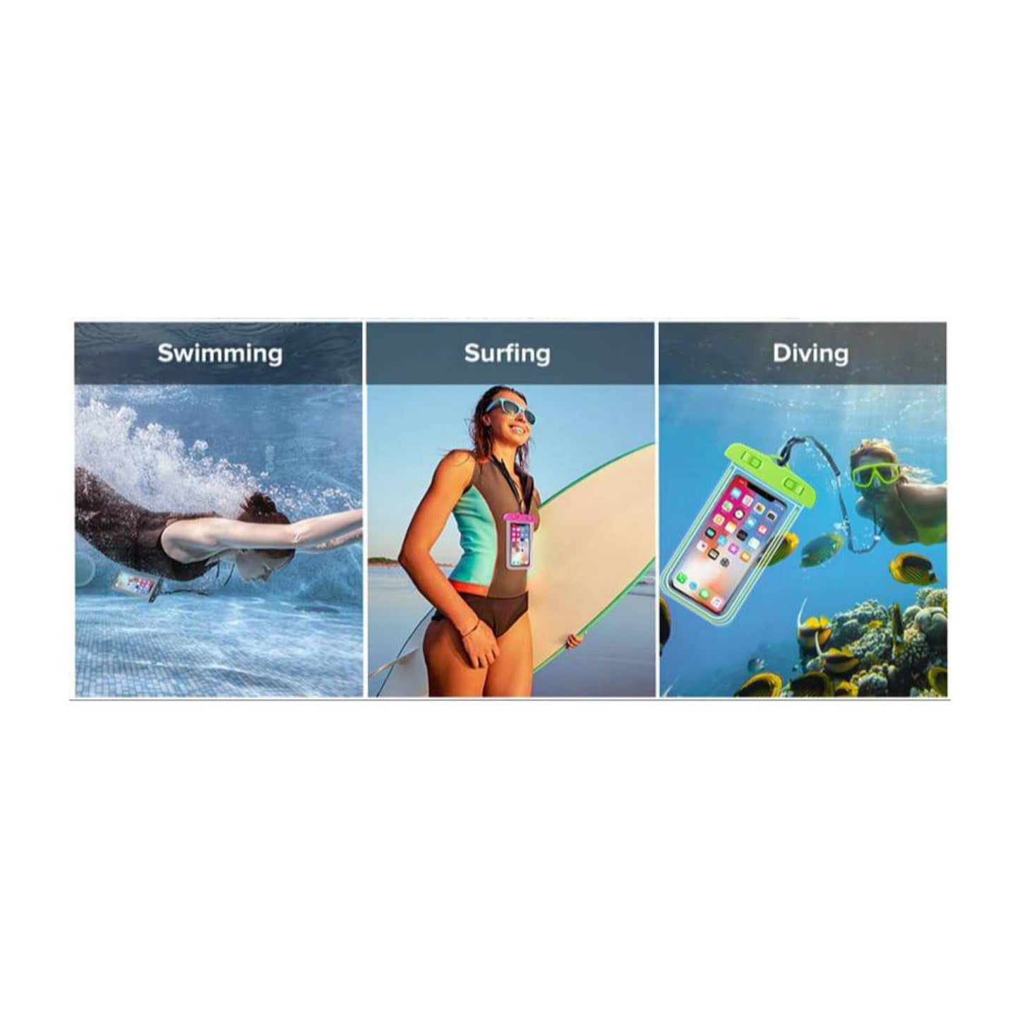 FUNDA IMPERMEABLE SUMERGIBLE CELULAR