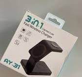 Base 3 en 1 Carga Rapida Inalámbrico y M