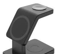 Base 3 en 1 Carga Rapida Inalámbrico y M