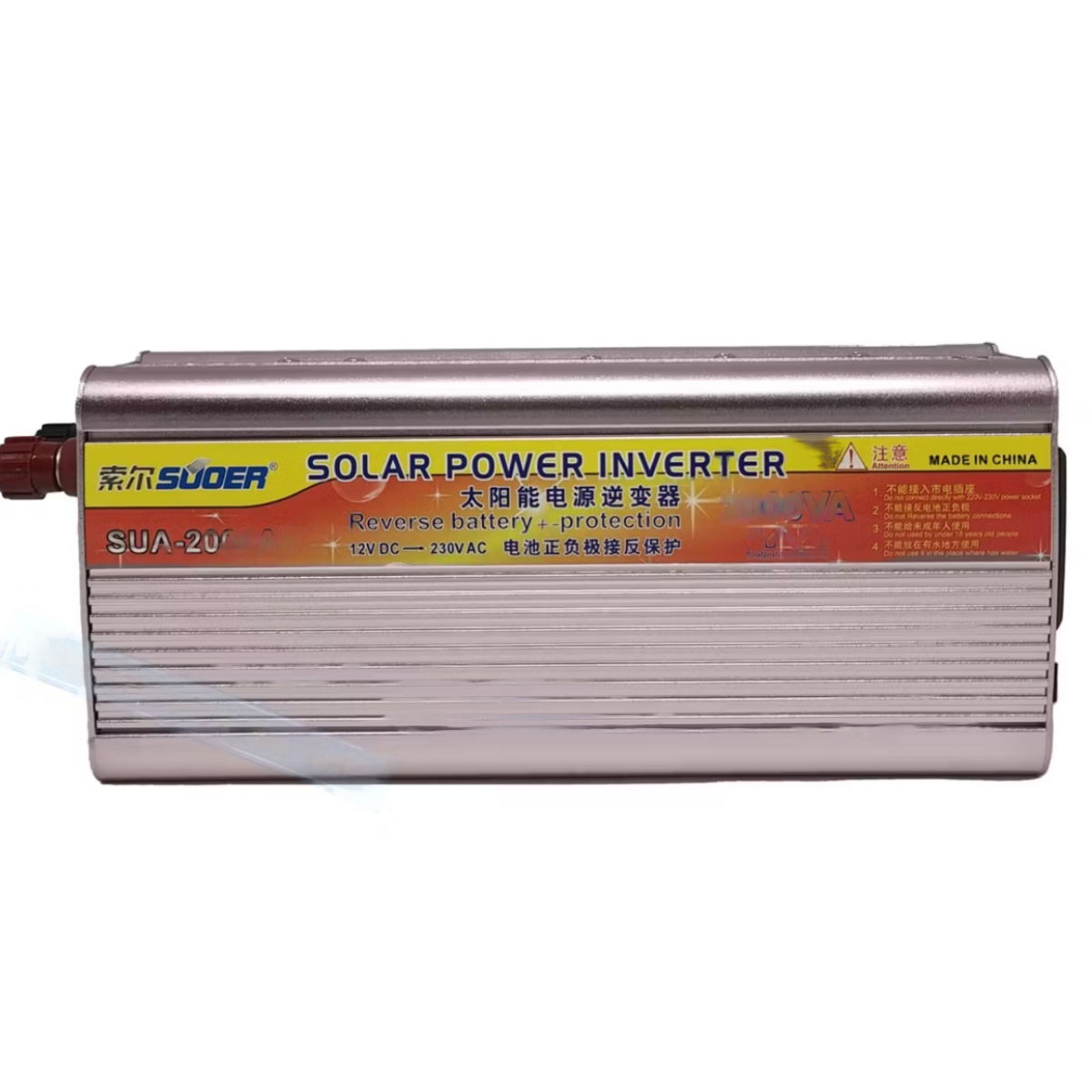 Inversor de 2000W y Cargador de Batería