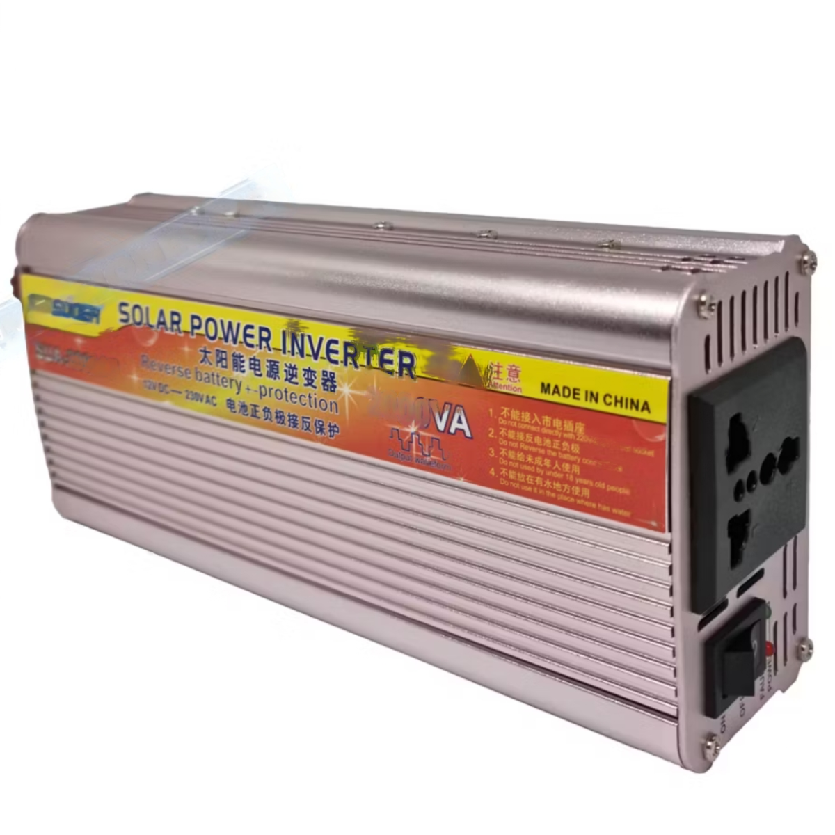 Inversor de 2000W y Cargador de Batería