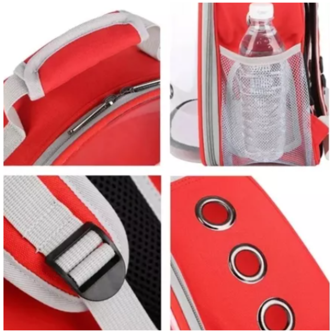 Mochila Estilo Espacial Para Mascotas