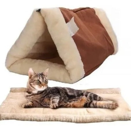 Cama Túnel Para Gatos Mascotas Lavable