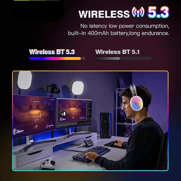 Auriculares Inalambricos Bluetooth 5.3 M