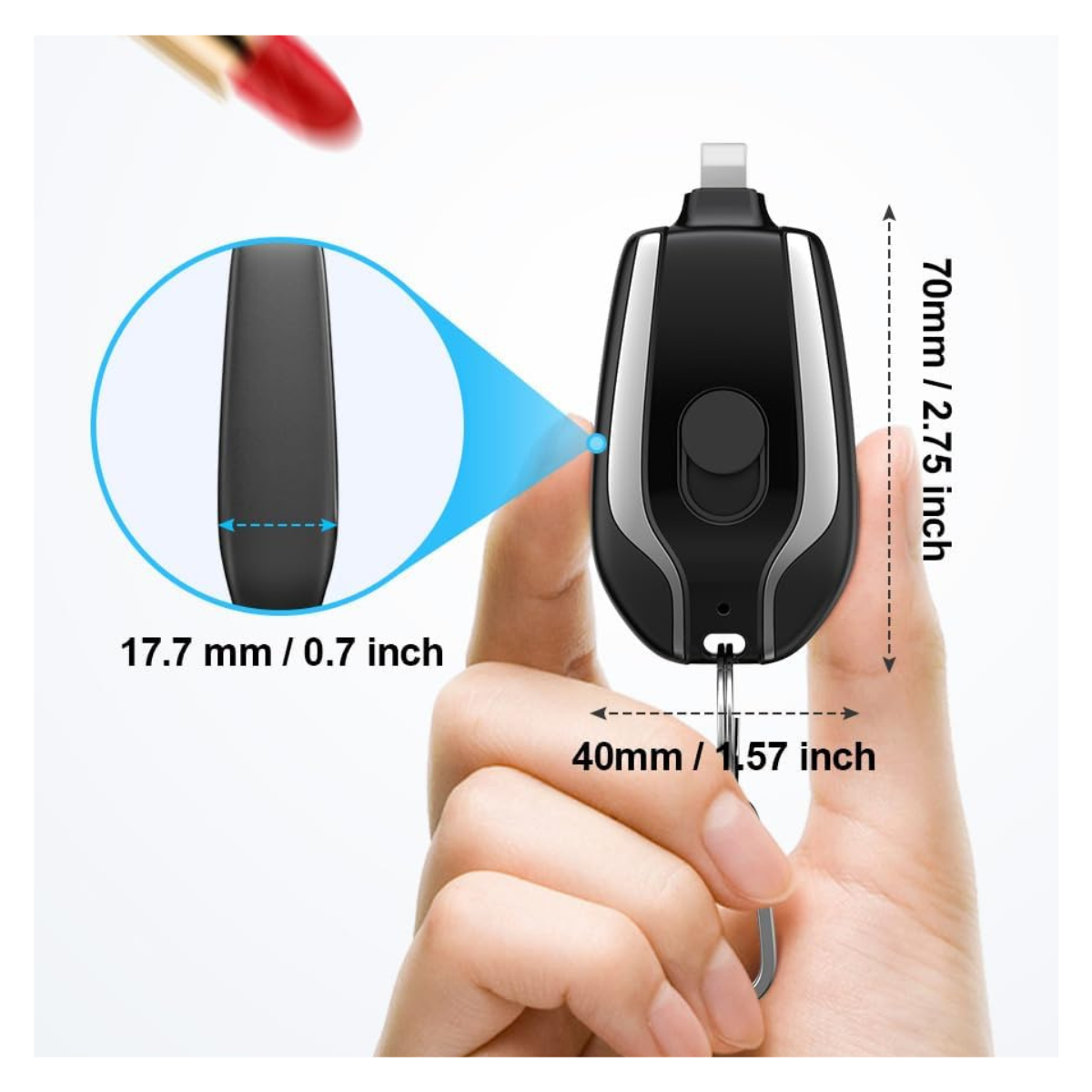 Llavero Avanzado Power Bank