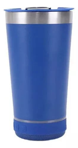 🟢Vaso Térmico Con Parlante Bluetooth