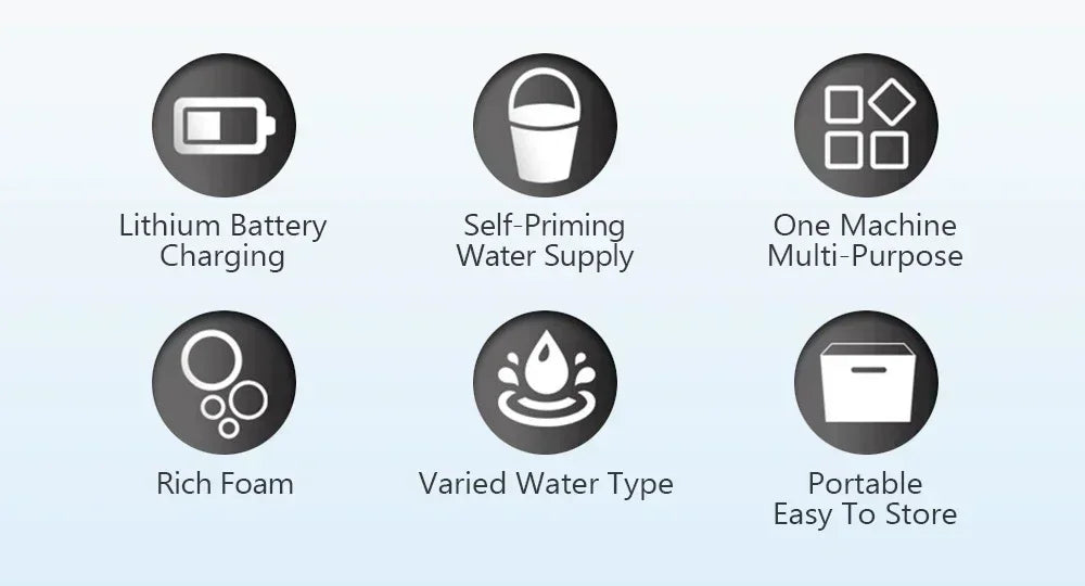 Hidrolavadora Pulverizadora Inalámbrica