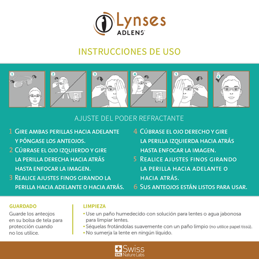 Lynses Lentes de Lectura Autograduables