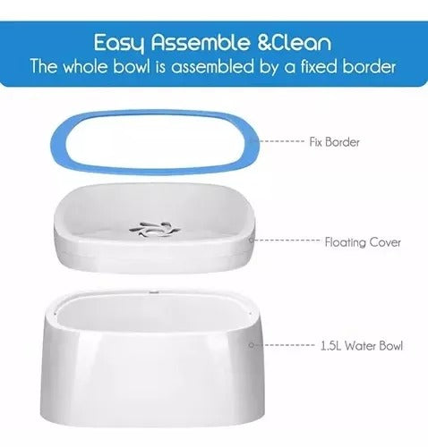 Bowl Antisplash Para Tus Mascotas